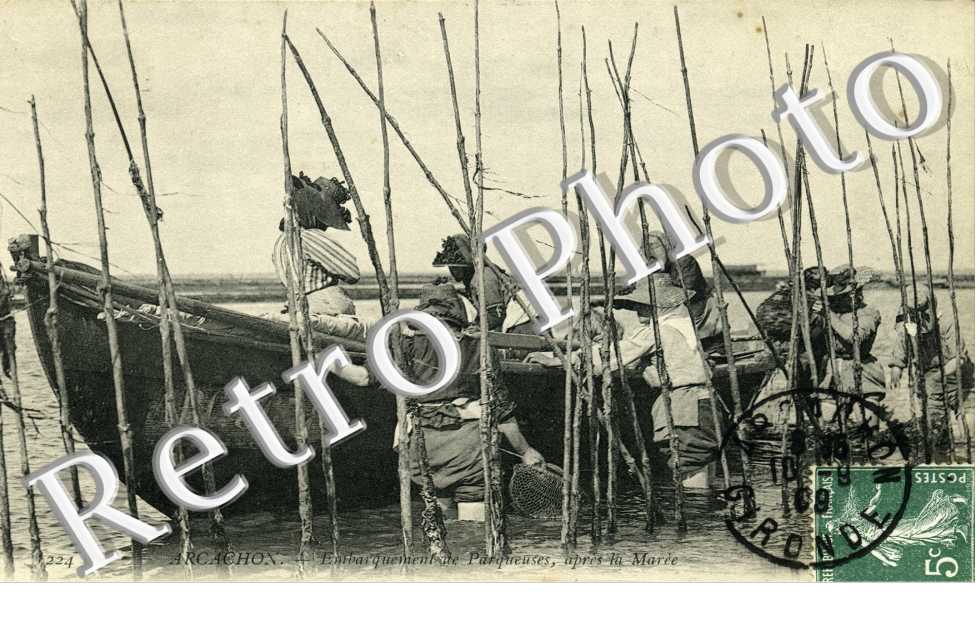 Embarquement de Parqueuses