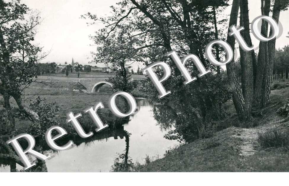 paysage sur l&#039;Arzon a Beaune, pres Chomelix