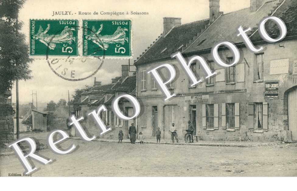 Route de Compiègne à Soissons
