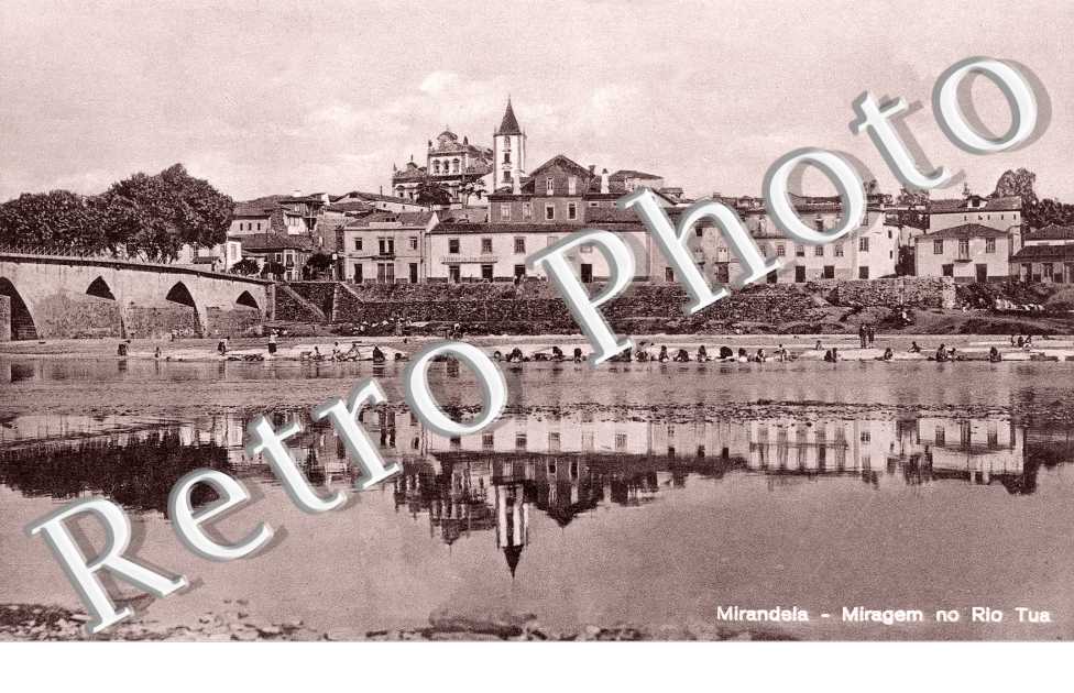 Miragem no rio Tua