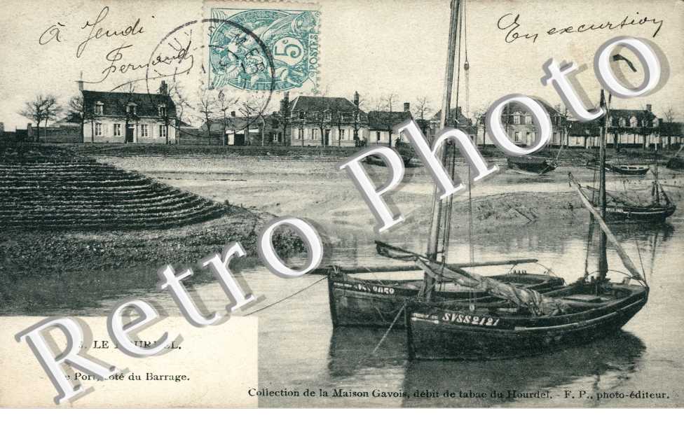 Le Hourdel - le Port côté du Barrage