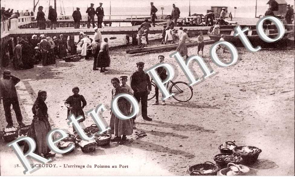 l'Arrivage du Poisson au Port