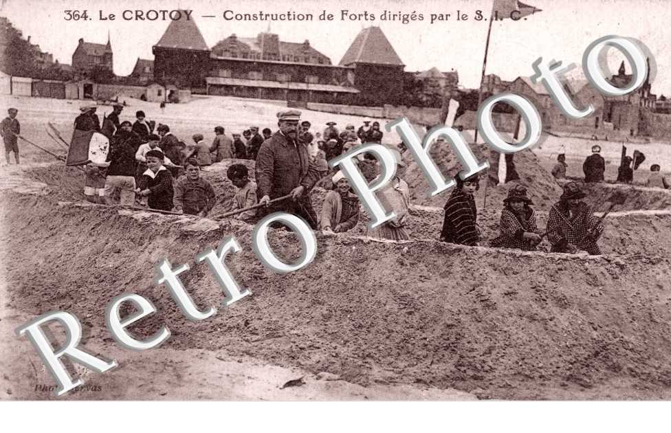 Construction der Forts dirigés par le S.I.C.
