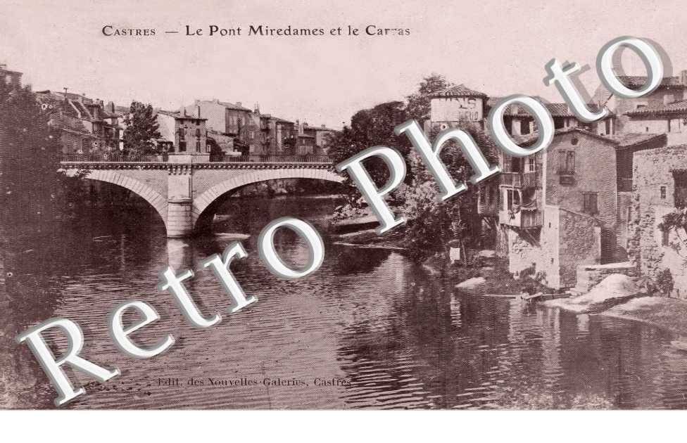 Le Pont Miredames et le Carras