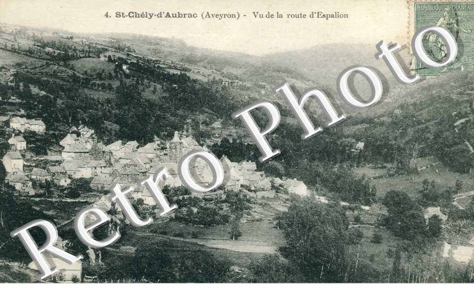 Vue de la Route d&#039;Espallion