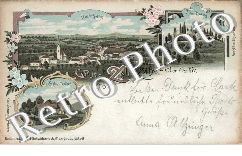 Schloss Zellhof - Ruine Prandegg - 