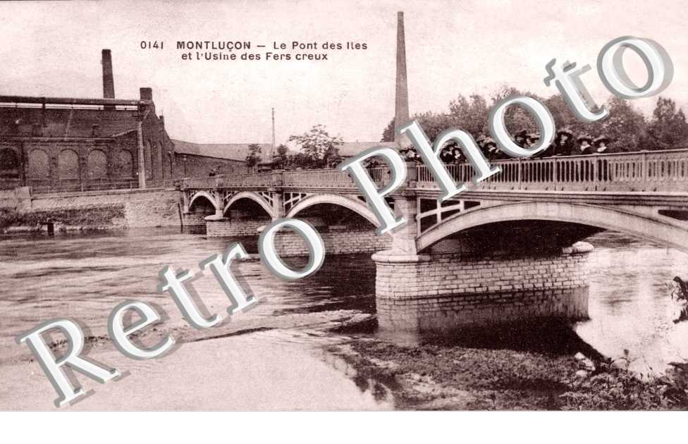le pont des iles et l'usine des Fers Creux