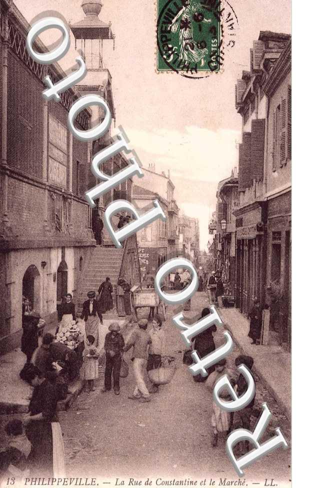 La Rue de Constantine et le Marché