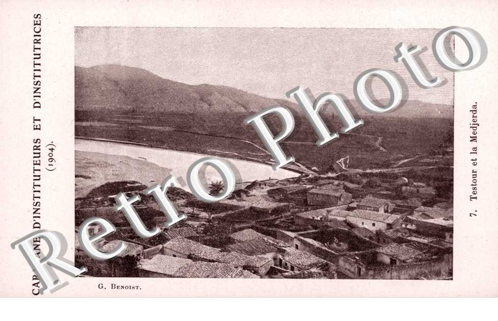 Testour et la Medjerda -  Caravane d&#039;instituteurs et d&#039;institutrices - 1904