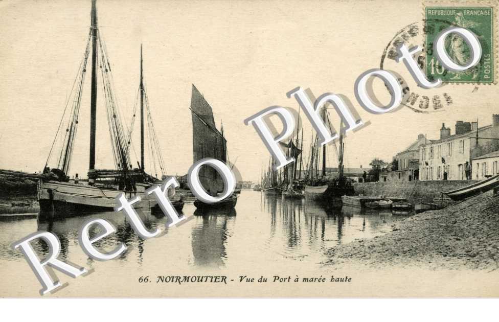 vue du port a maree haute