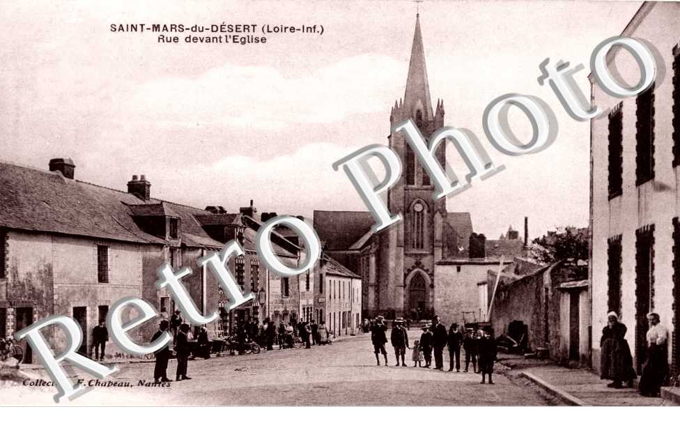 rue devant l&#039;eglise