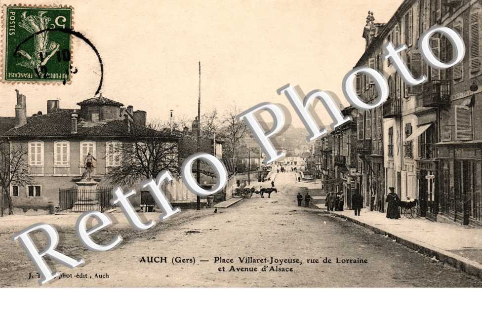 Place Villaret-Joyeuse, rue de Lorraine et avenue d&#039;Alsace