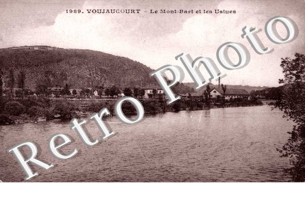   Le Mont-Bart et les usines