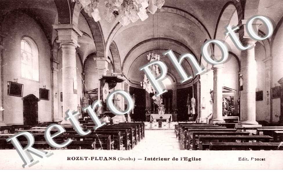 Rozet-Fluans Interieur de l&#039;eglise