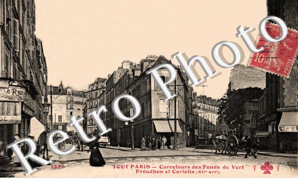 carrefours des Fonds de Verrt Proudhon et Coriolis