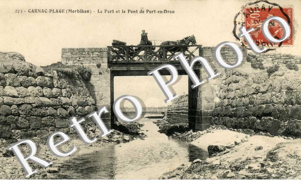 la port et le pont de Port en Drou