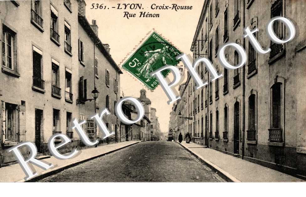 CROIX ROUSSE Croix-Rousse Rue Henon
