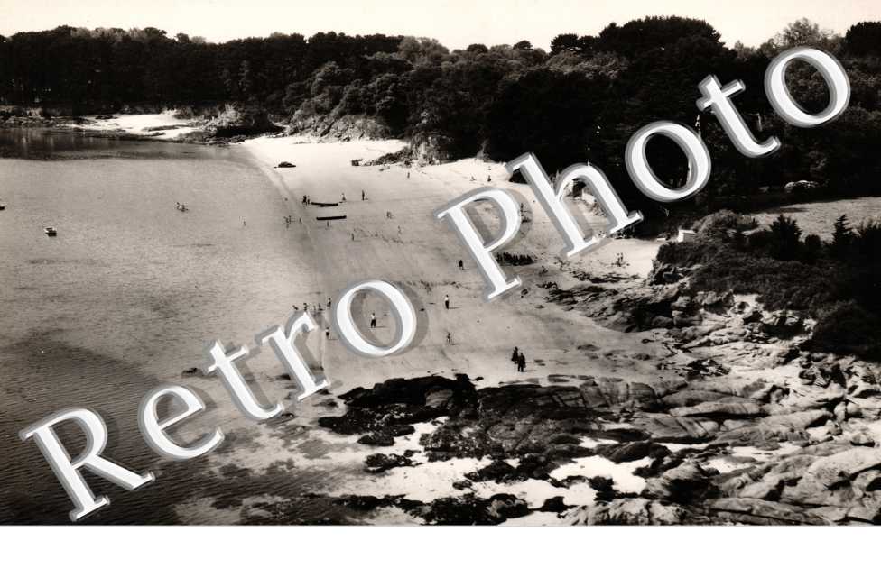 vue aerienne Plage de Kerhueltrec