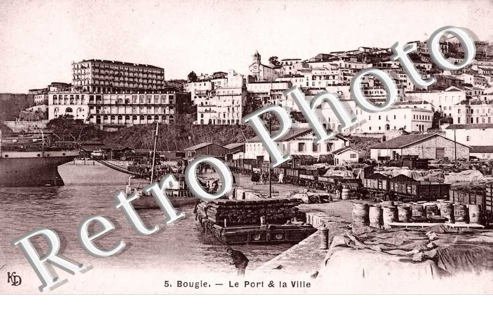 le port et la ville, vue generale