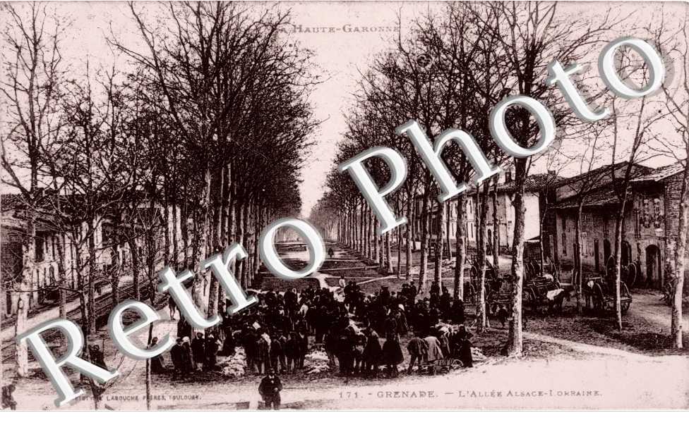 l&#039;allée Alsace-Lorraine