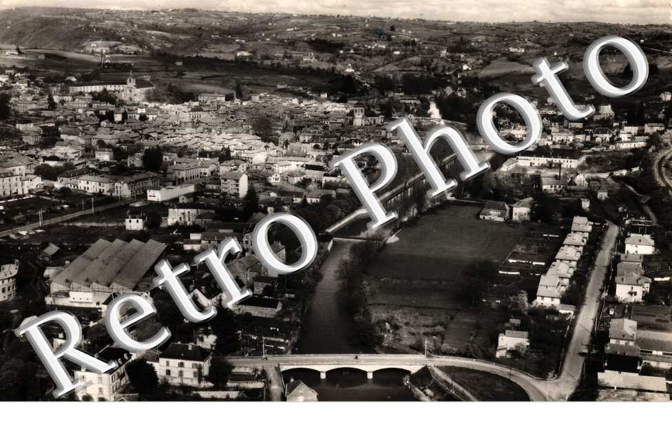 vue aerienne Le pont du Gua
