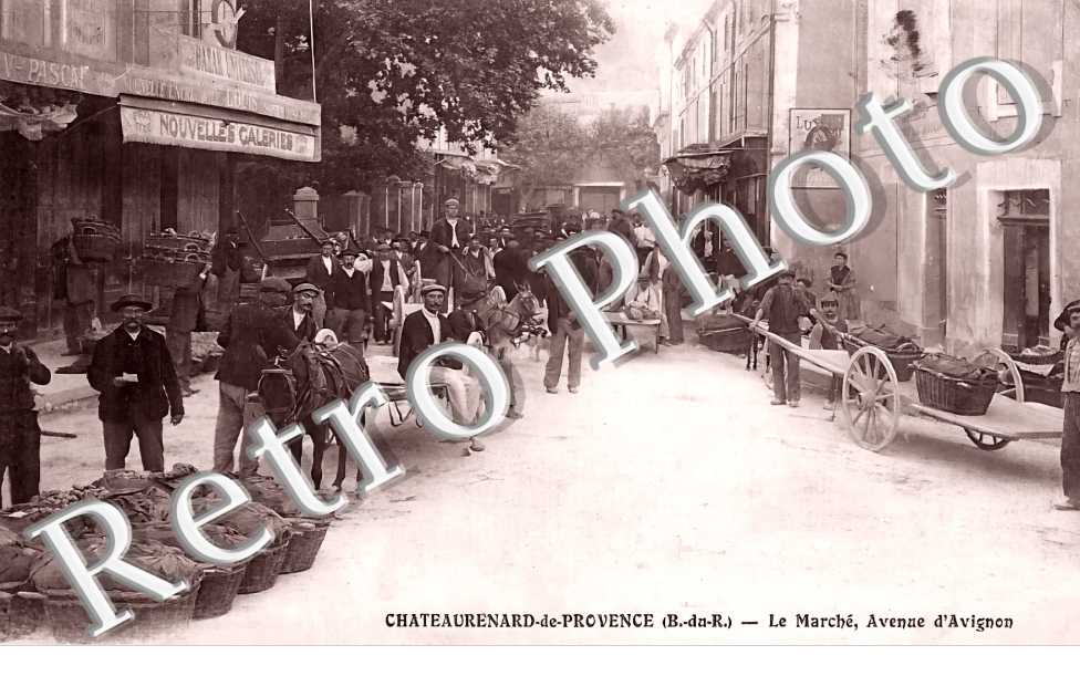 le marché, avenue d&#039;Avignon
