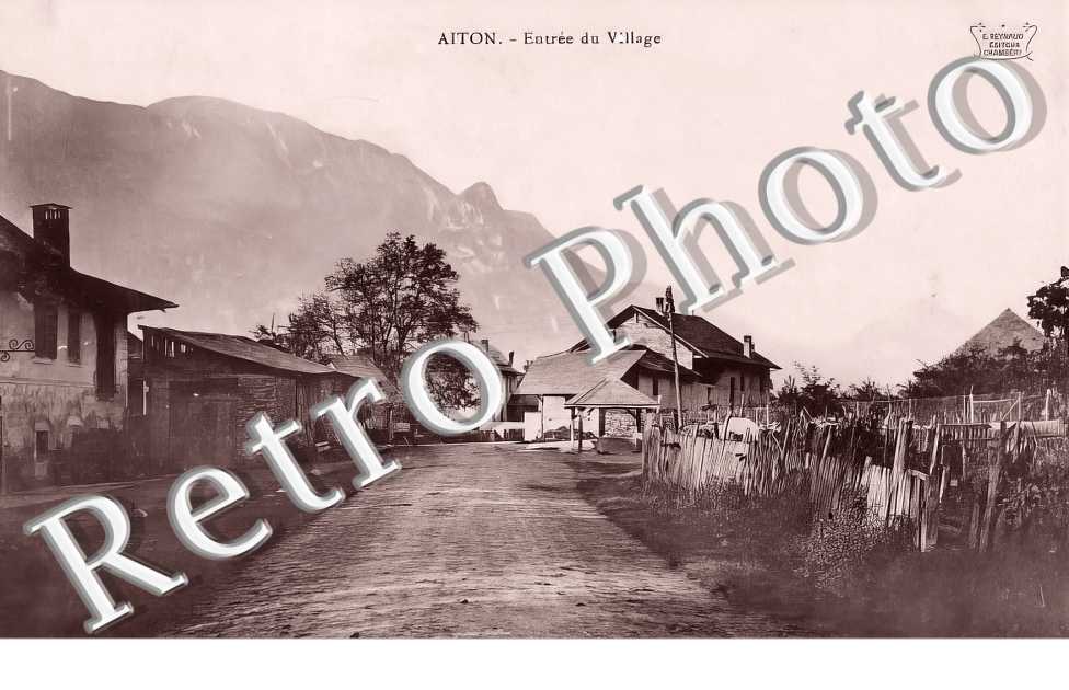 entrée du village