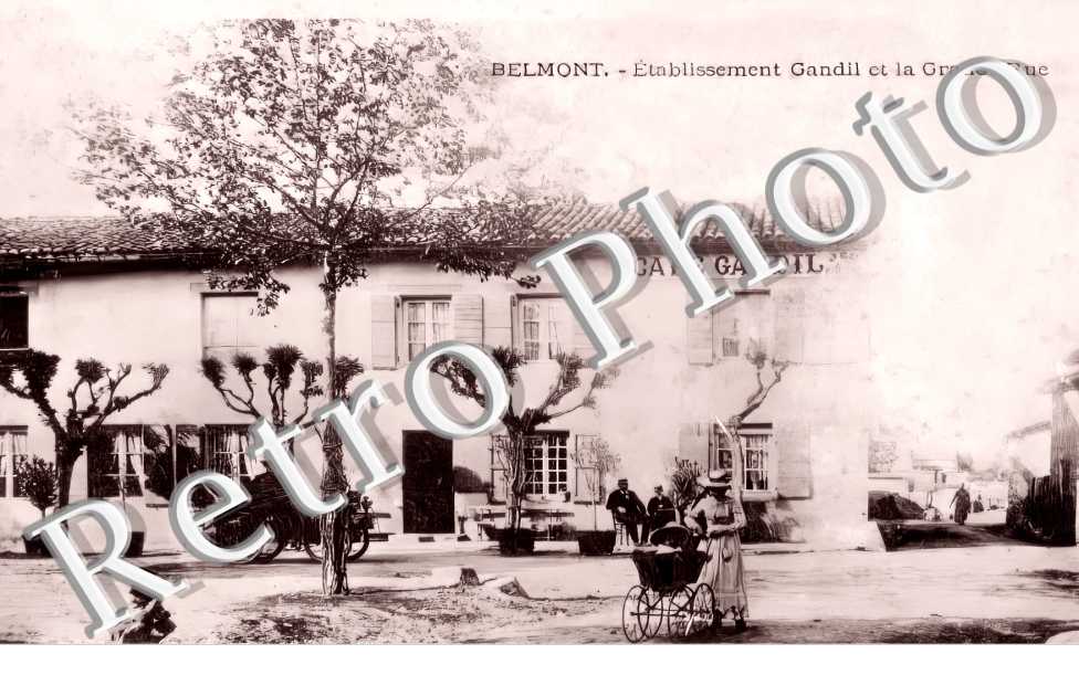 établissement Gandil et la grande rue