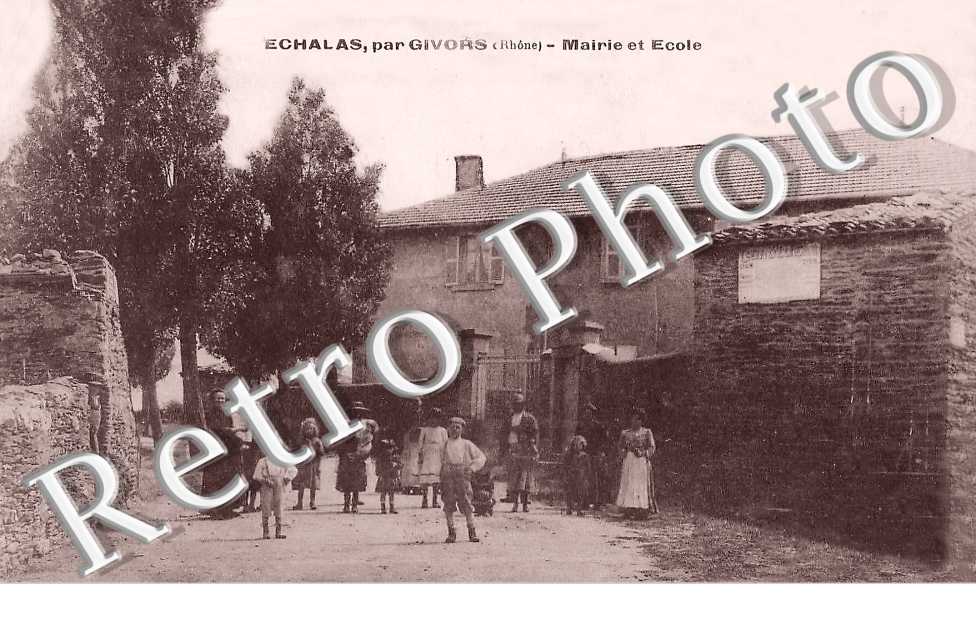mairie et école