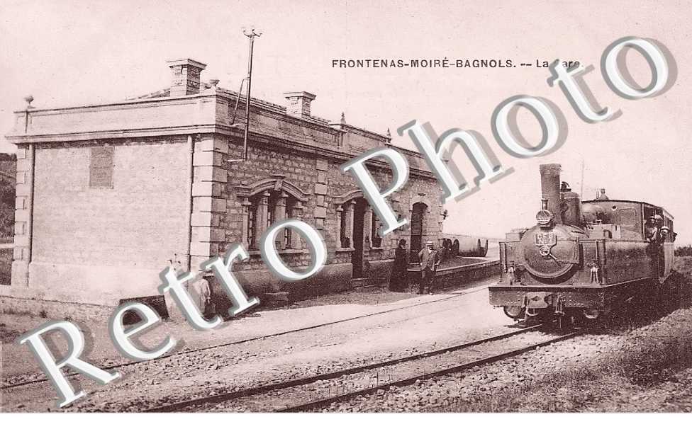 la gare - Frontenas-Moiré-Bagnols