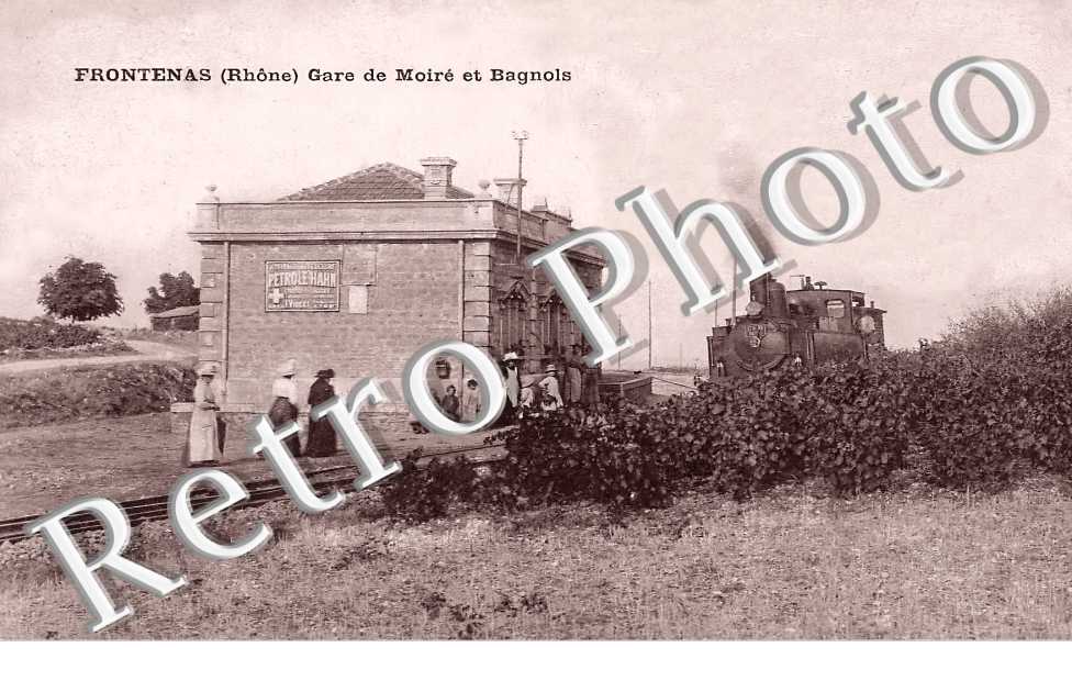 la gare de Moiré-Bagnols