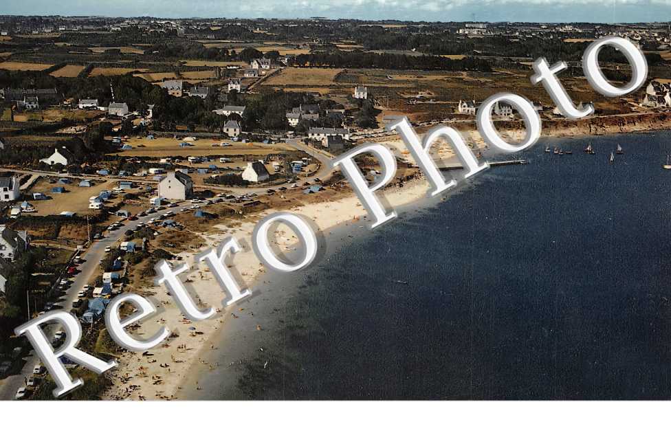 Vue générale de la plage