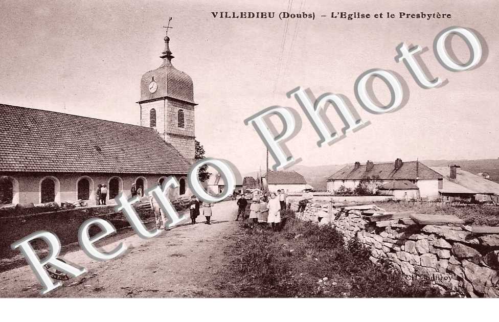 l&#039;église et le presbytère
