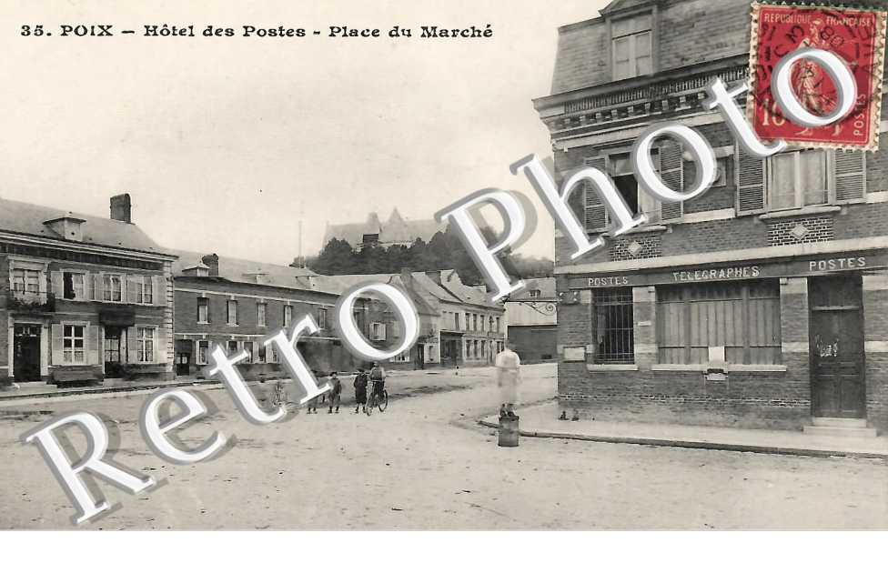 Hôtel des Postes. Place du Marché