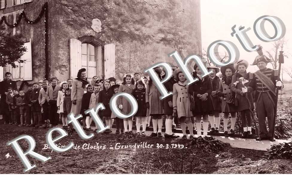 Baptême des cloches 30 mars 1949