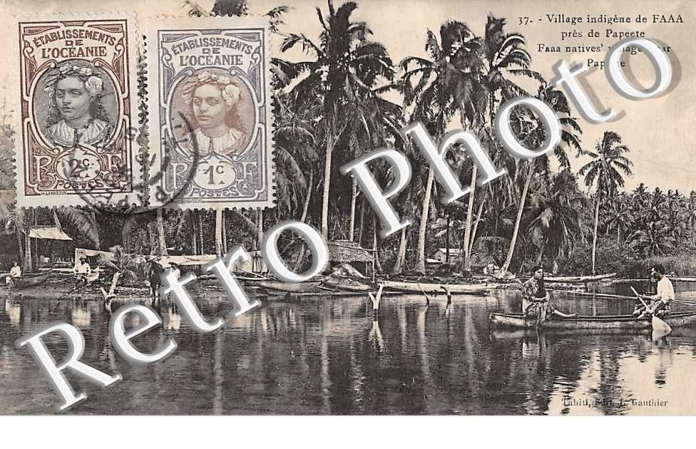 Village de Faa près de Papeete
