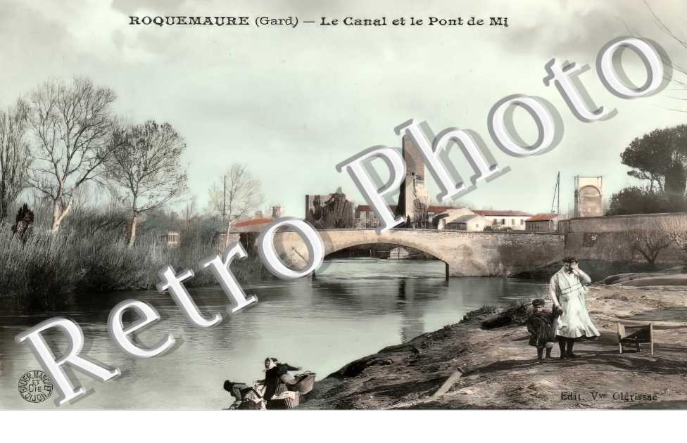 le canal et le pont de Mi
