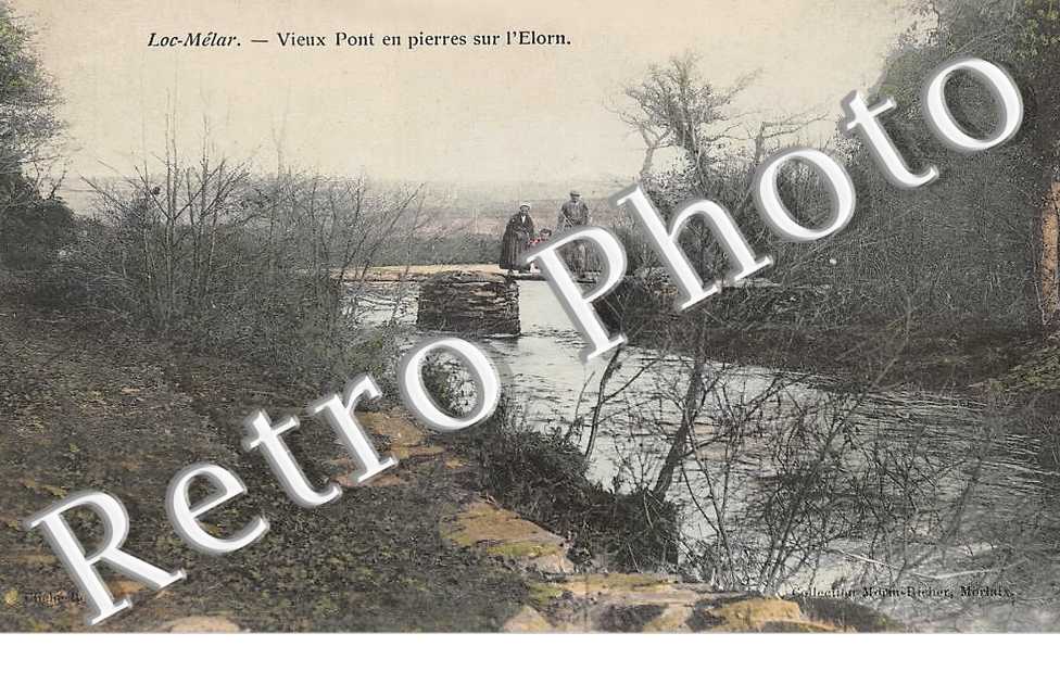Vieux Pont en pierres sur l&#039;Elorn