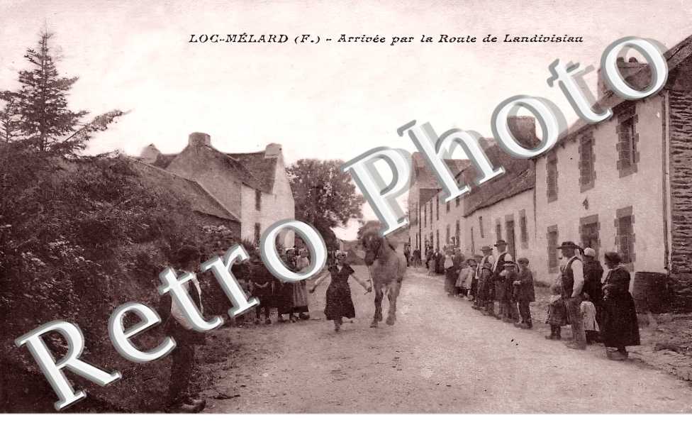 Arrivée par la route de Landivisiau