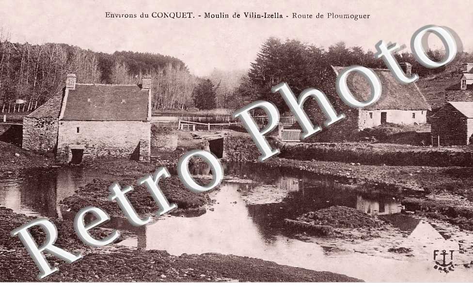MOULIN DE VILIN-IZELLA - ROUTE DE PLOUMOGUER