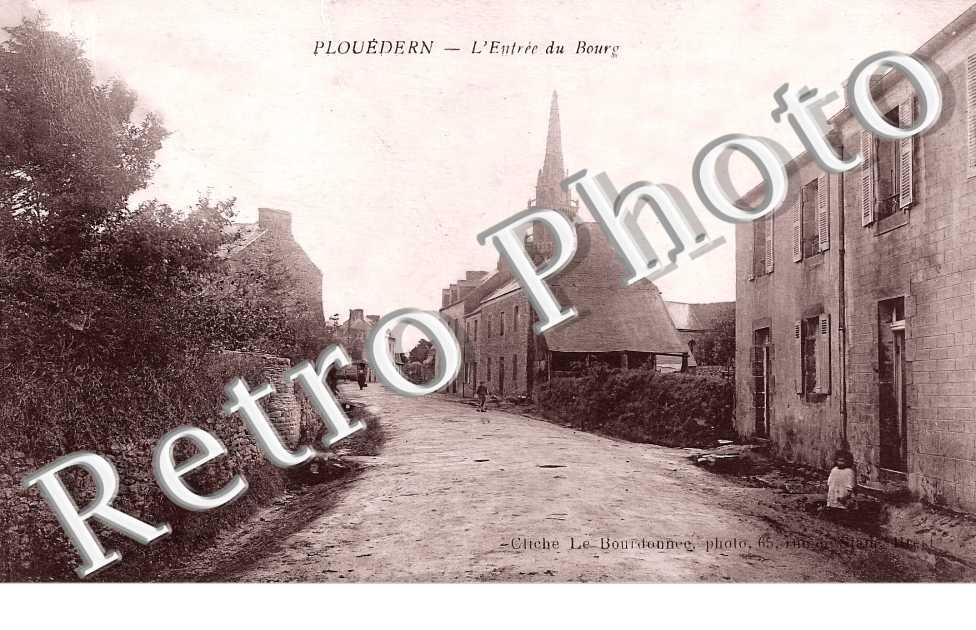 l&#039;entrée du bourg
