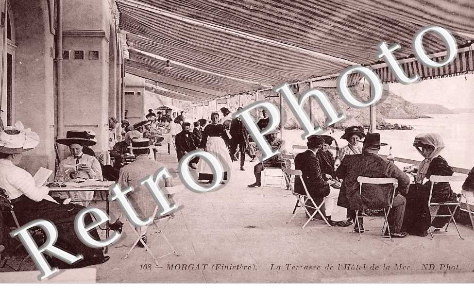 la terrasse de l&#039;Hôtel de la Mer