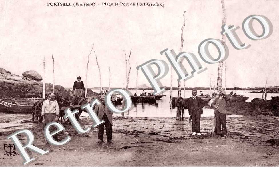 PORTSALL plage et port de Port Geoffroy