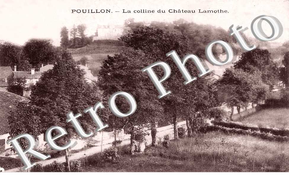la colline du Château Lamothe