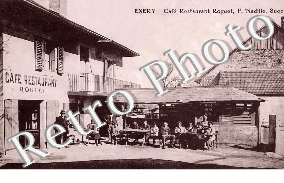 ESERY. café restaurant Roguet, F. Nadille 