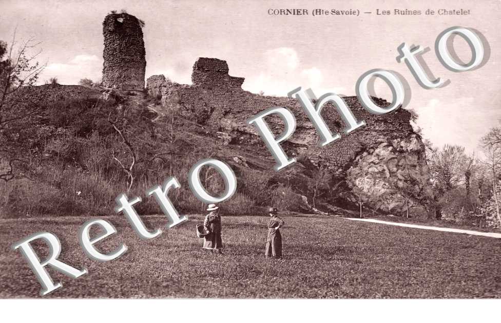 les ruines de Chatelet