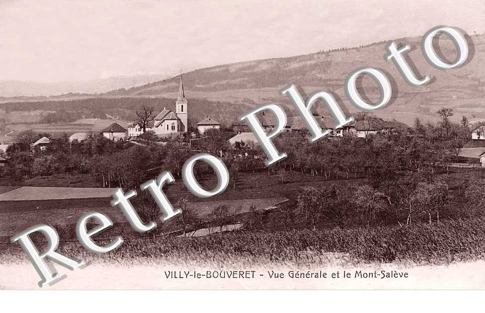 vue générale et le Mont Salève