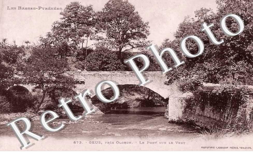 le pont sur le Vert