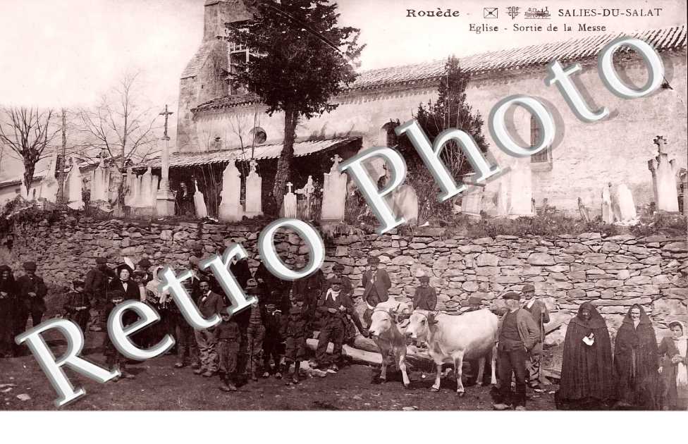 église, sortie de la messe