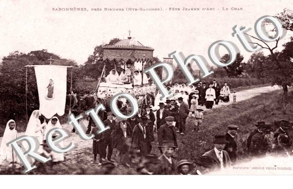 Fête Jeanne d&#039;Arc. Le char.